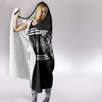 Aotearoa Atua Rehua Hooded Blanket Maori God Of Healing Taniko Motifs LT14 - Polynesian Pride