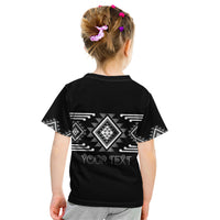 Aotearoa Atua Rehua Personalised Kid T Shirt Maori God Of Healing Taniko Motifs