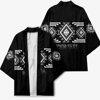 Aotearoa Atua Rehua Personalised Kimono Maori God Of Healing Taniko Motifs LT14 - Polynesian Pride
