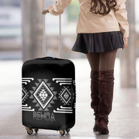 Aotearoa Atua Rehua Luggage Cover Maori God Of Healing Taniko Motifs LT14 - Polynesian Pride
