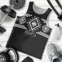 Aotearoa Atua Rehua Personalised Men Tank Top Maori God Of Healing Taniko Motifs LT14 - Polynesian Pride