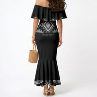 Aotearoa Atua Rehua Personalised Mermaid Dress Maori God Of Healing Taniko Motifs LT14 - Polynesian Pride