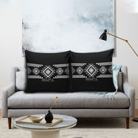 Aotearoa Atua Rehua Pillow Cover Maori God Of Healing Taniko Motifs LT14 - Polynesian Pride