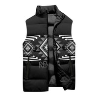 Aotearoa Atua Rehua Personalised Sleeveless Puffer Jacket Maori God Of Healing Taniko Motifs LT14 - Polynesian Pride