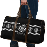 Aotearoa Atua Rehua Travel Bag Maori God Of Healing Taniko Motifs LT14 - Polynesian Pride