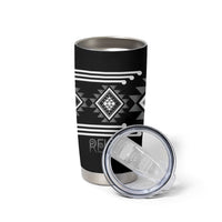 Aotearoa Atua Rehua Personalised Tumbler Cup Maori God Of Healing Taniko Motifs LT14 - Polynesian Pride