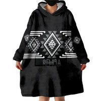 Aotearoa Atua Rehua Personalised Wearable Blanket Hoodie Maori God Of Healing Taniko Motifs LT14 - Polynesian Pride