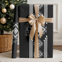 Aotearoa Atua Rehua Wrapping Paper Maori God Of Healing Taniko Motifs LT14 - Polynesian Pride