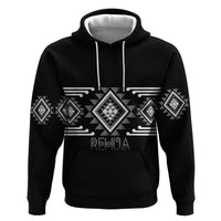 Aotearoa Atua Rehua Personalised Zip Hoodie Maori God Of Healing Taniko Motifs LT14 Pullover Hoodie Grey - Polynesian Pride