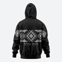 Aotearoa Atua Rehua Personalised Zip Hoodie Maori God Of Healing Taniko Motifs LT14 - Polynesian Pride