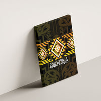 Aotearoa Atua Mahuika Canvas Wall Art Maori Goddess Of Fire Taniko Motifs LT14 - Polynesian Pride