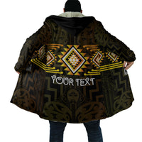 Aotearoa Atua Mahuika Personalised Cloak Maori Goddess Of Fire Taniko Motifs LT14 - Polynesian Pride