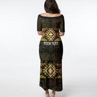 Aotearoa Atua Mahuika Personalised Puletasi Maori Goddess Of Fire Taniko Motifs LT14 - Polynesian Pride