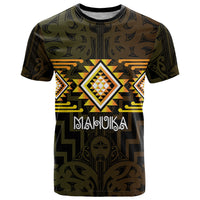 Aotearoa Atua Mahuika Personalised T Shirt Maori Goddess Of Fire Taniko Motifs