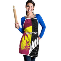New Zealand and West Indies Cricket Custom Apron Black Cap Windies Together LT14 - Polynesian Pride