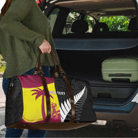 New Zealand and West Indies Cricket Custom Travel Bag Black Cap Windies Together LT14 - Polynesian Pride