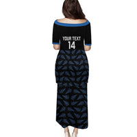 New Zealand Silver Fern Cricket Custom Puletasi Black Cap T20 Version - Polynesian Pride