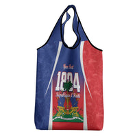 Personalized Haiti 1804 Grocery Bag Happy Ayiti Independence Day LT14