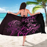 Pink Aoteara Horse Racing Sarong NZ Maori Pattern