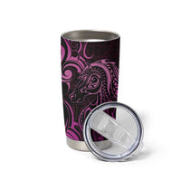 Pink Aoteara Horse Racing Tumbler Cup NZ Maori Pattern