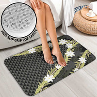 Born And Raised Aloha Hawaii Bathroom Set Kanaka Kakau Hawaiian Tiare Pakalana Lei - Polynesian Pride