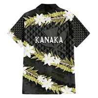 Born And Raised Aloha Hawaii Family Matching Off Shoulder Maxi Dress and Hawaiian Shirt Kanaka Kakau Hawaiian Tiare Pakalana Lei LT14 - Polynesian Pride