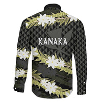 Born And Raised Aloha Hawaii Family Matching Puletasi and Hawaiian Shirt Kanaka Kakau Hawaiian Tiare Pakalana Lei LT14 - Polynesian Pride