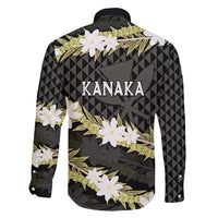 Born And Raised Aloha Hawaii Family Matching Summer Maxi Dress and Hawaiian Shirt Kanaka Kakau Hawaiian Tiare Pakalana Lei LT14 - Polynesian Pride