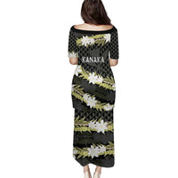 Born And Raised Aloha Hawaii Puletasi Kanaka Kakau Hawaiian Tiare Pakalana Lei - Polynesian Pride