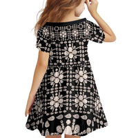 Aloha Hawaii Shell Quilt Family Matching Summer Maxi Dress and Hawaiian Shirt Seamless Style LT14 - Polynesian Pride