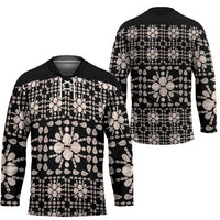 Aloha Hawaii Shell Quilt Hockey Jersey Seamless Style LT14 - Polynesian Pride