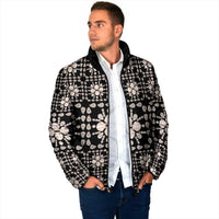 Aloha Hawaii Shell Quilt Padded Jacket Seamless Style - Polynesian Pride