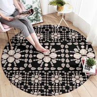 Aloha Hawaii Shell Quilt Round Carpet Seamless Style - Polynesian Pride