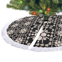 Aloha Hawaii Shell Quilt Tree Skirt Seamless Style - Polynesian Pride