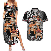 Aotearoa Kapa Haka Couples Matching Summer Maxi Dress and Hawaiian Shirt 2025 Festival - Traditional Maori Dance