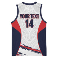 AS Venus Tahiti Football Custom Basketball Jersey Go Champions Polynesian Pattern