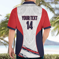 AS Venus Tahiti Football Custom Hawaiian Shirt Go Champions Polynesian Pattern