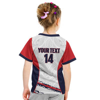 AS Venus Tahiti Football Custom Kid T Shirt Go Champions Polynesian Pattern