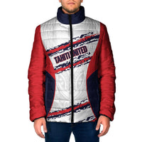 AS Venus Tahiti Football Custom Padded Jacket Go Champions Polynesian Pattern