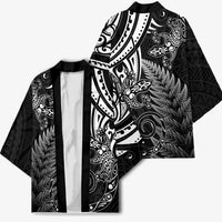 New Zealand Lizard Kimono Silver Fern Aotearoa Maori - Polynesian Pride
