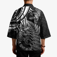 New Zealand Lizard Kimono Silver Fern Aotearoa Maori - Polynesian Pride