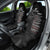 Custom New Zealand Haka Rugby Car Seat Cover 2024 Pacific Go Black Silver Fern