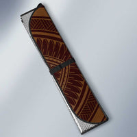 Personalised Polynesia Zodiac Capricorn Auto Sun Shade Galaxy Polynesian Pattern Chest Tattoo Style