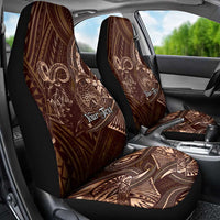 Personalised Polynesia Zodiac Capricorn Car Seat Cover Galaxy Polynesian Pattern Chest Tattoo Style