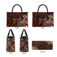 Personalised Polynesia Zodiac Capricorn Leather Bag Galaxy Polynesian Pattern Chest Tattoo Style