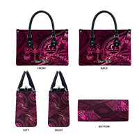 Personalised Polynesia Zodiac Libra Leather Bag Galaxy Polynesian Pattern Chest Tattoo Style