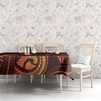 Personalised Polynesia Zodiac Leo Tablecloth Galaxy Polynesian Pattern Chest Tattoo Style