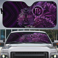 Personalised Polynesia Zodiac Virgo Auto Sun Shade Galaxy Polynesian Pattern Chest Tattoo Style
