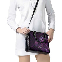 Personalised Polynesia Zodiac Virgo Shoulder Handbag Galaxy Polynesian Pattern Chest Tattoo Style