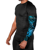 Personalised Polynesia Zodiac Aquarius Arm Sleeves Galaxy Polynesian Pattern Chest Tattoo Style